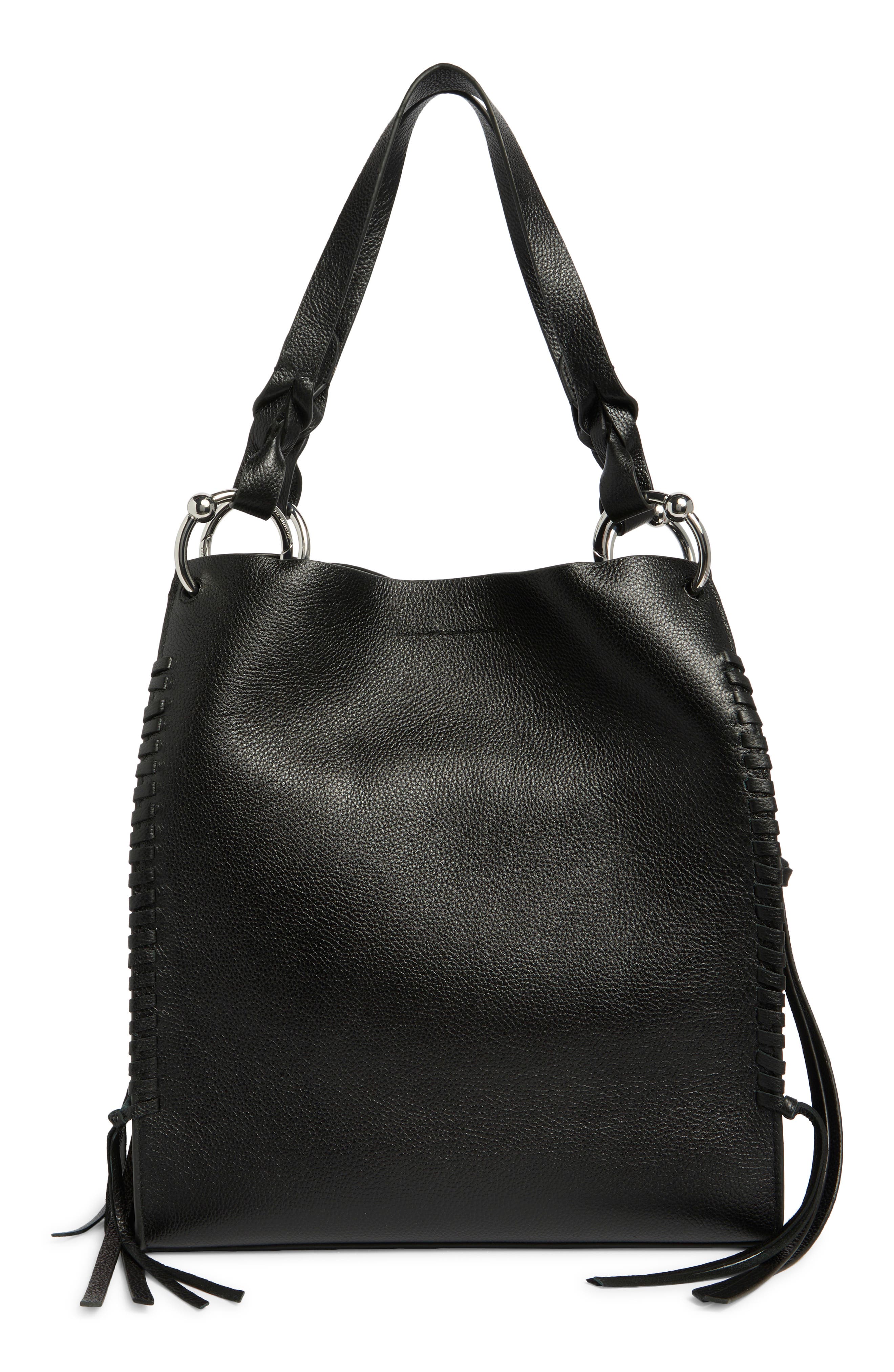 Rebecca Minkoff Boheme Pebbled Leather Bucket Bag