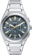 Fossil Everett Chronograph Bracelet Watch, 44mm