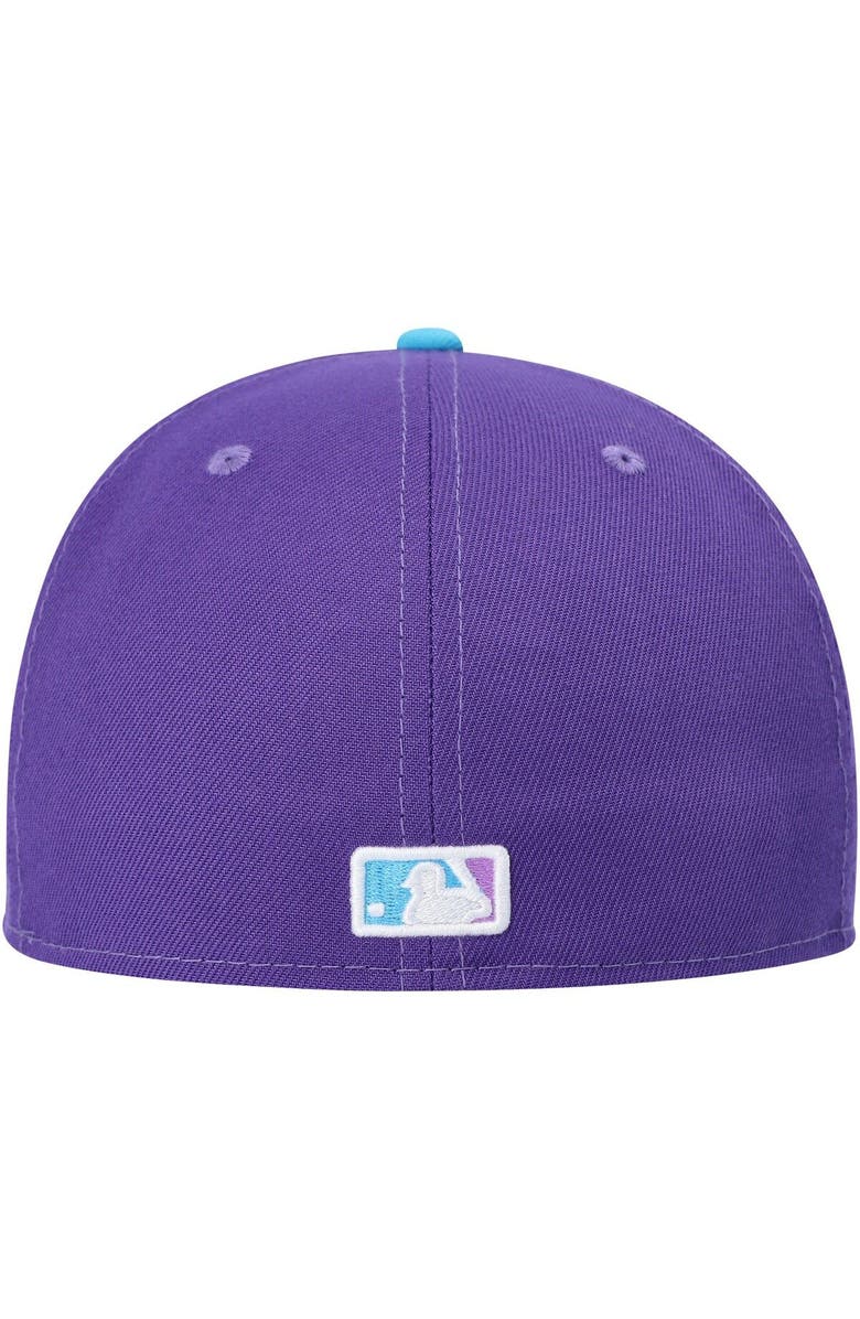 New Era Men's New Era Purple New York Yankees Vice 59FIFTY Fitted Hat, Alternate, color, Purple