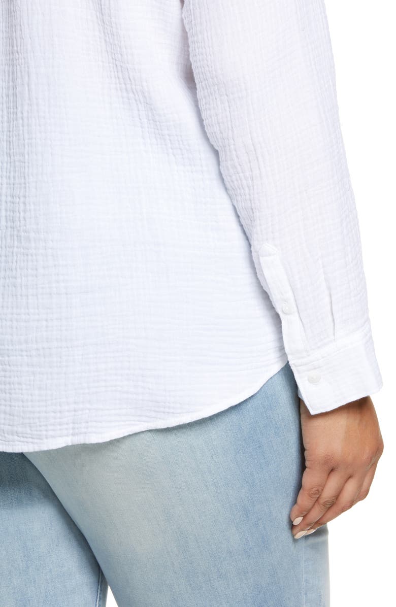 Caslon<sup>®</sup> Easy Button-Up Shirt, Alternate, color, 