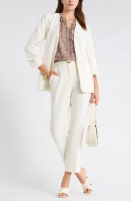 NORDSTROM RACK Slim Cinched Sleeve Blazer