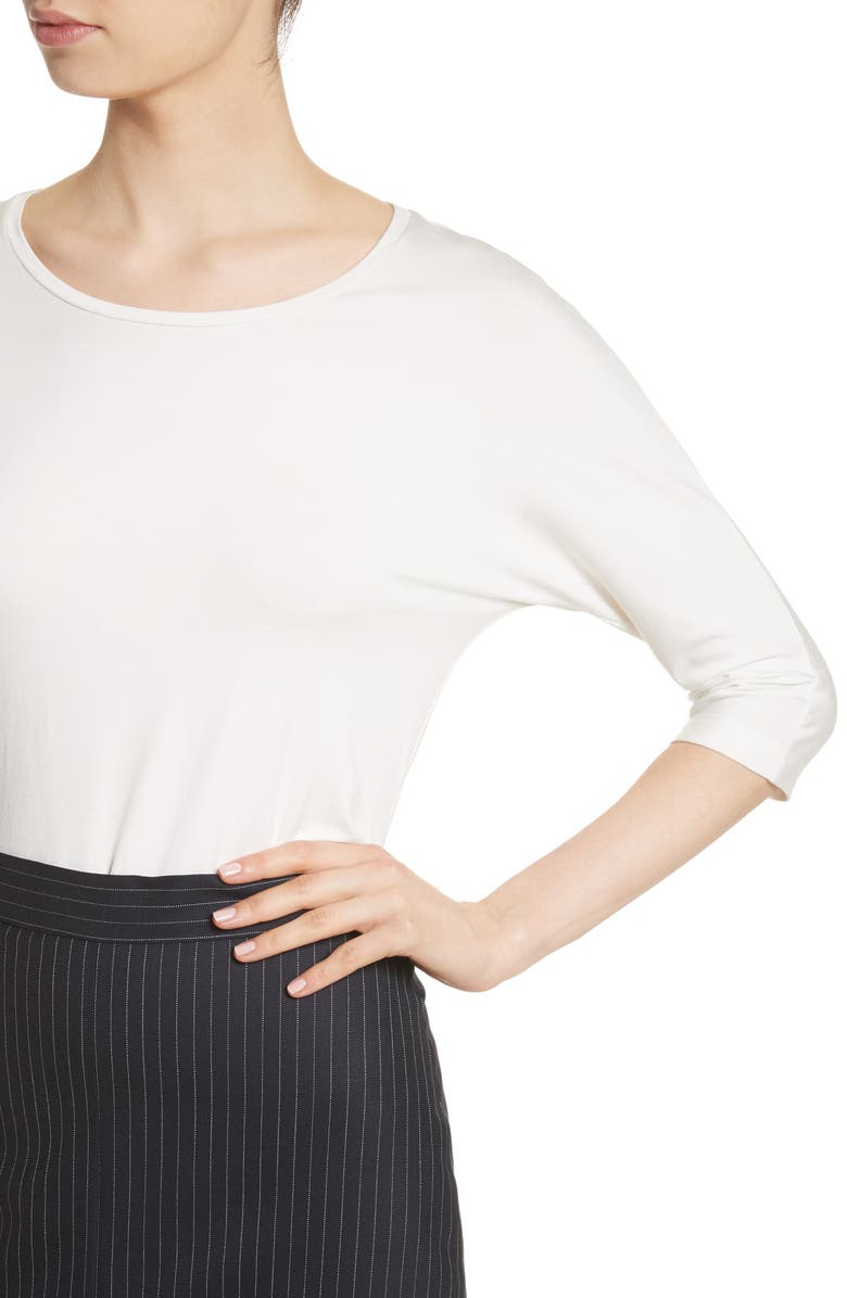 Max Mara Circe Jersey Tee, Alternate, color,