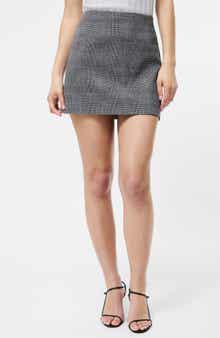 French Connection Owen Glen Plaid Suiting Miniskirt