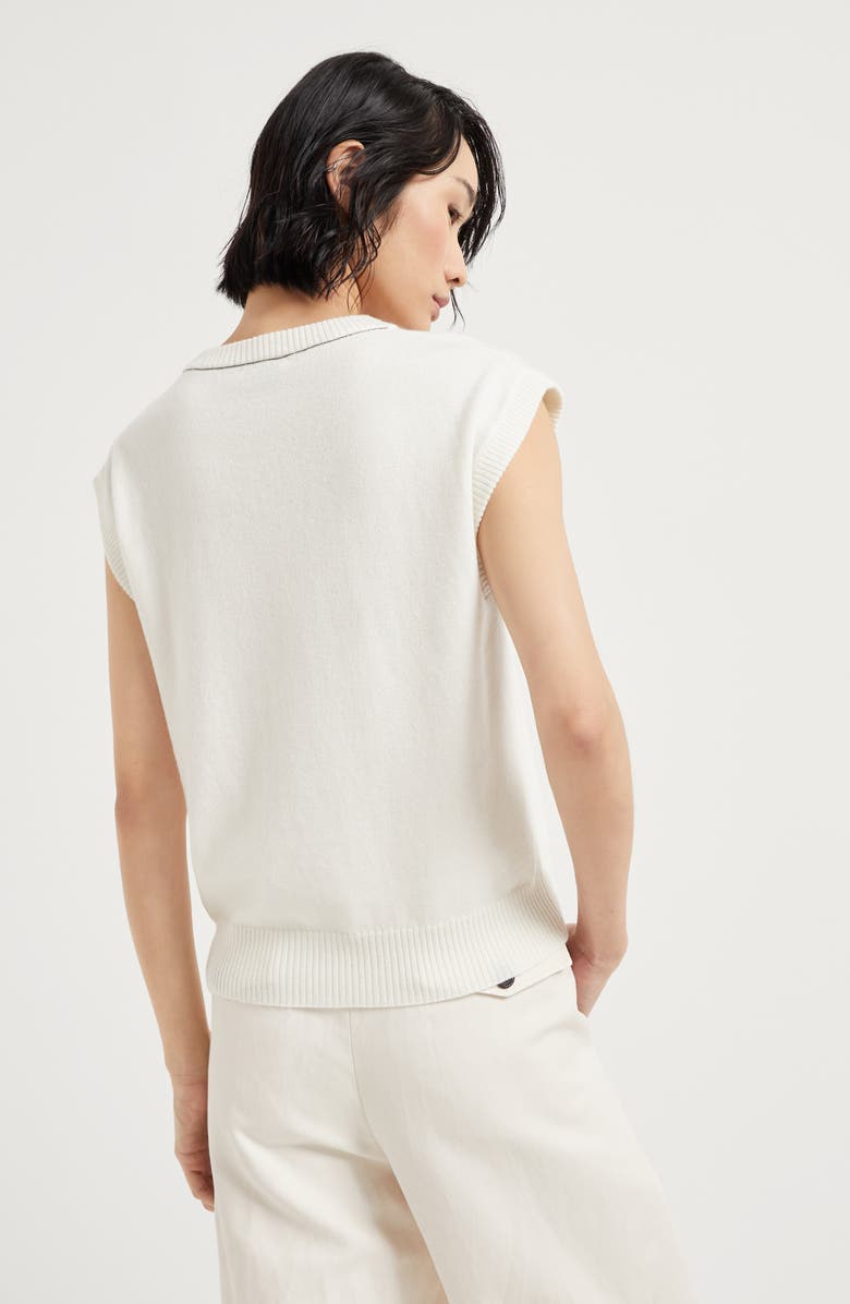 Brunello Cucinelli Vest with monili, Alternate, color,