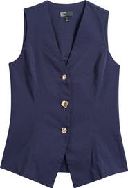 Friends Like These Button Front Vest