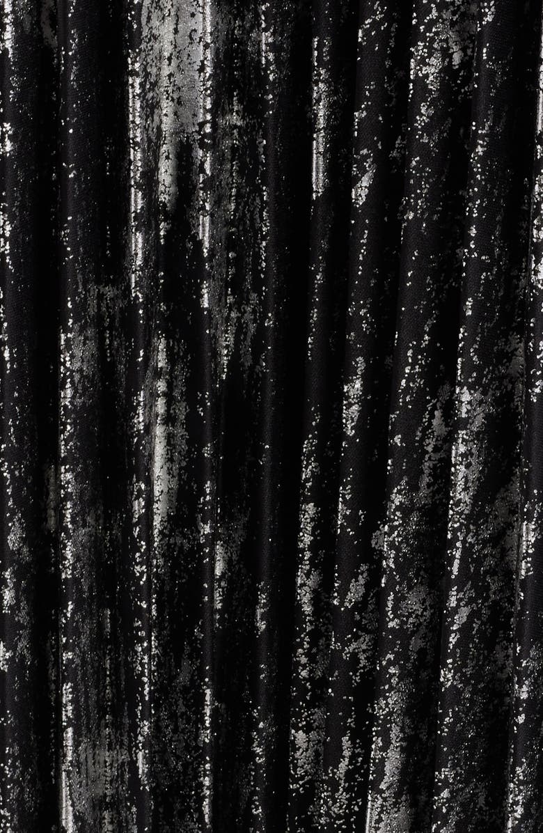 Anne Klein Metallic Pleated Skirt, Alternate, color, 