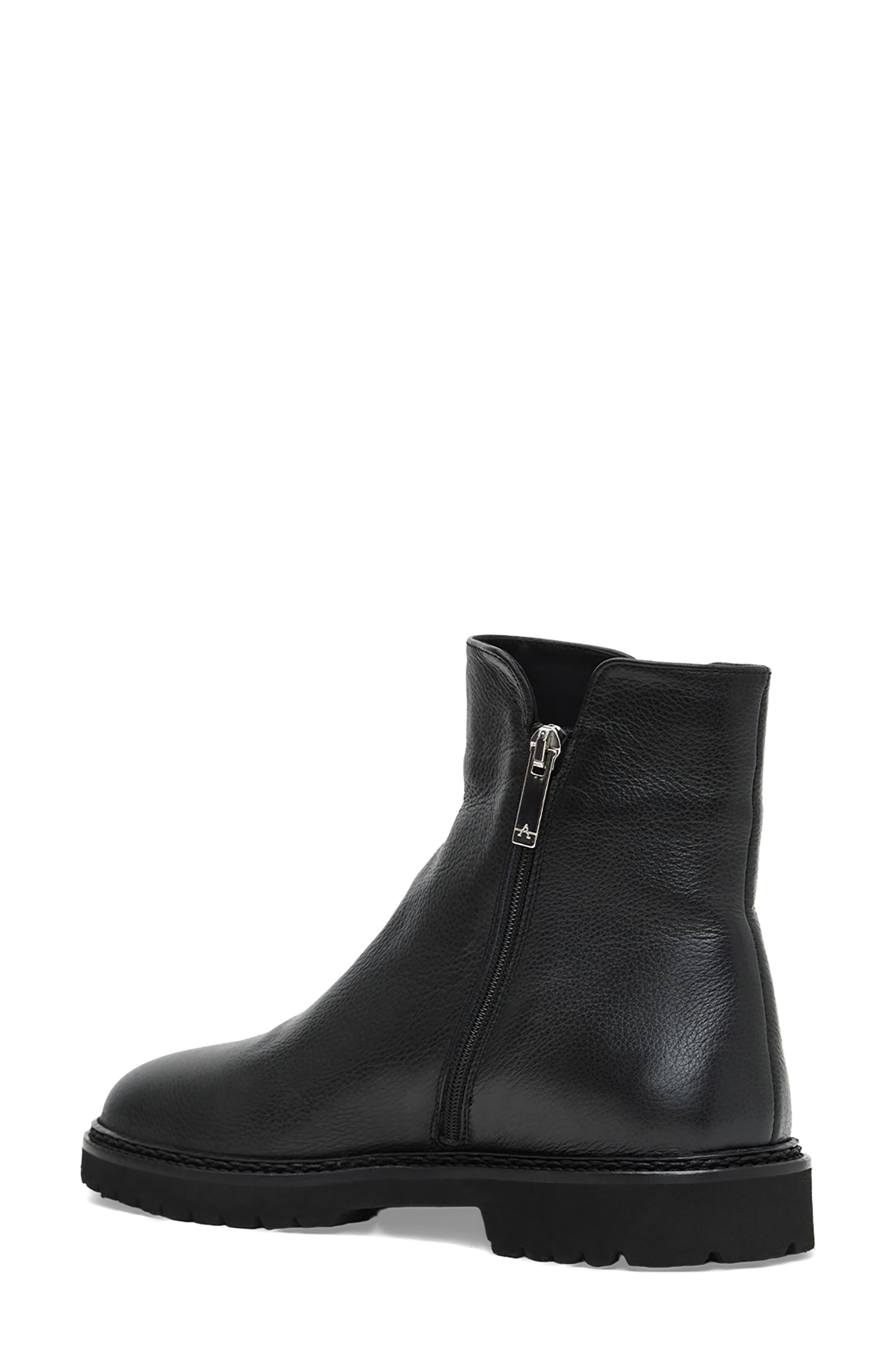 Misty Waterproof Bootie, Alternate, color, BLACK LEATHER