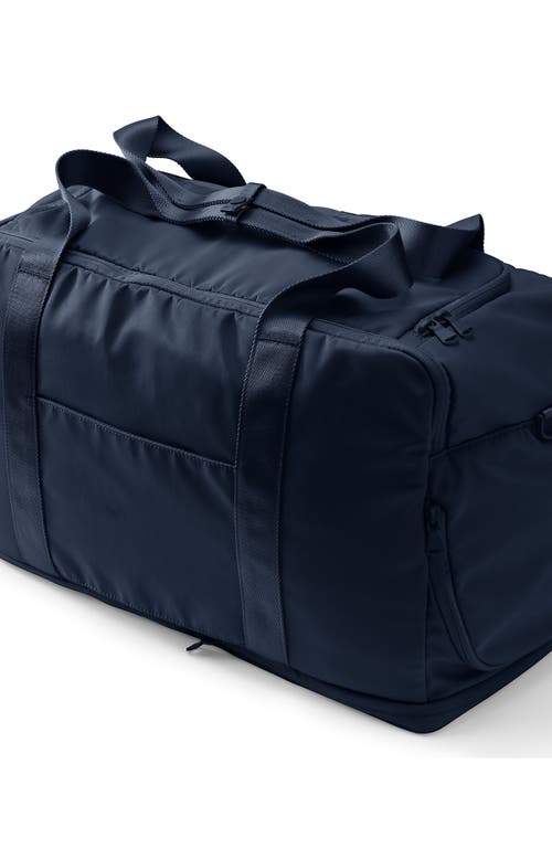 Lands' End Travel Carry On Luggage Duffle Bag In Radiant Navy