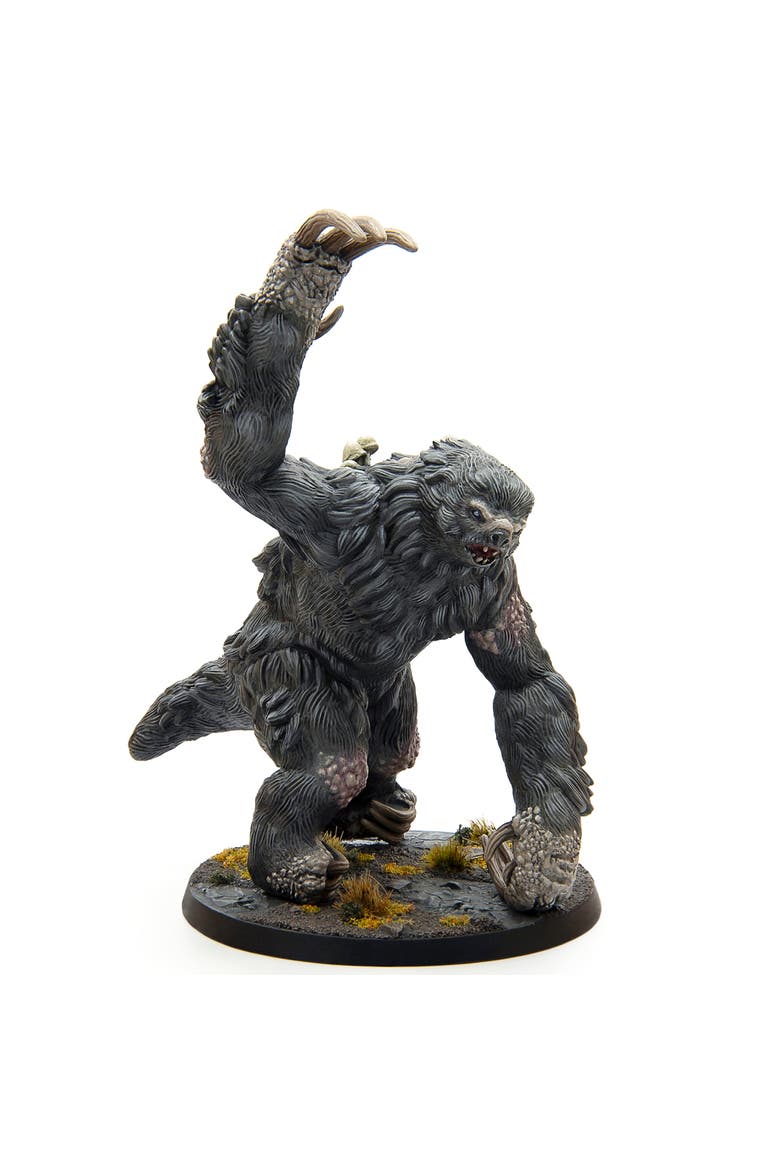 Fallout Miniatures Megasloth, Resin Figure, Alternate, color, Multicolored