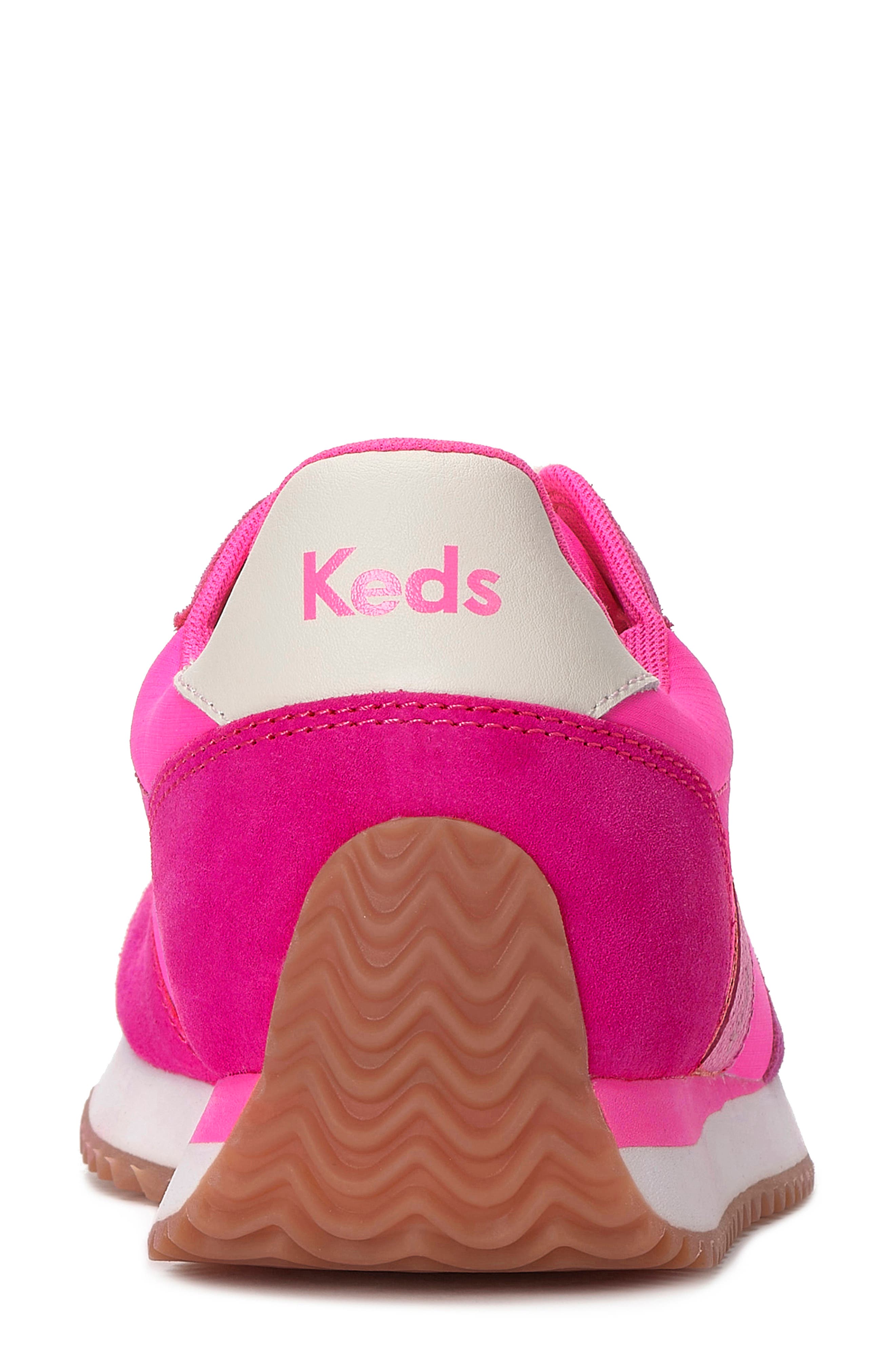 Rena Sneaker, Alternate, color, NEON PINK