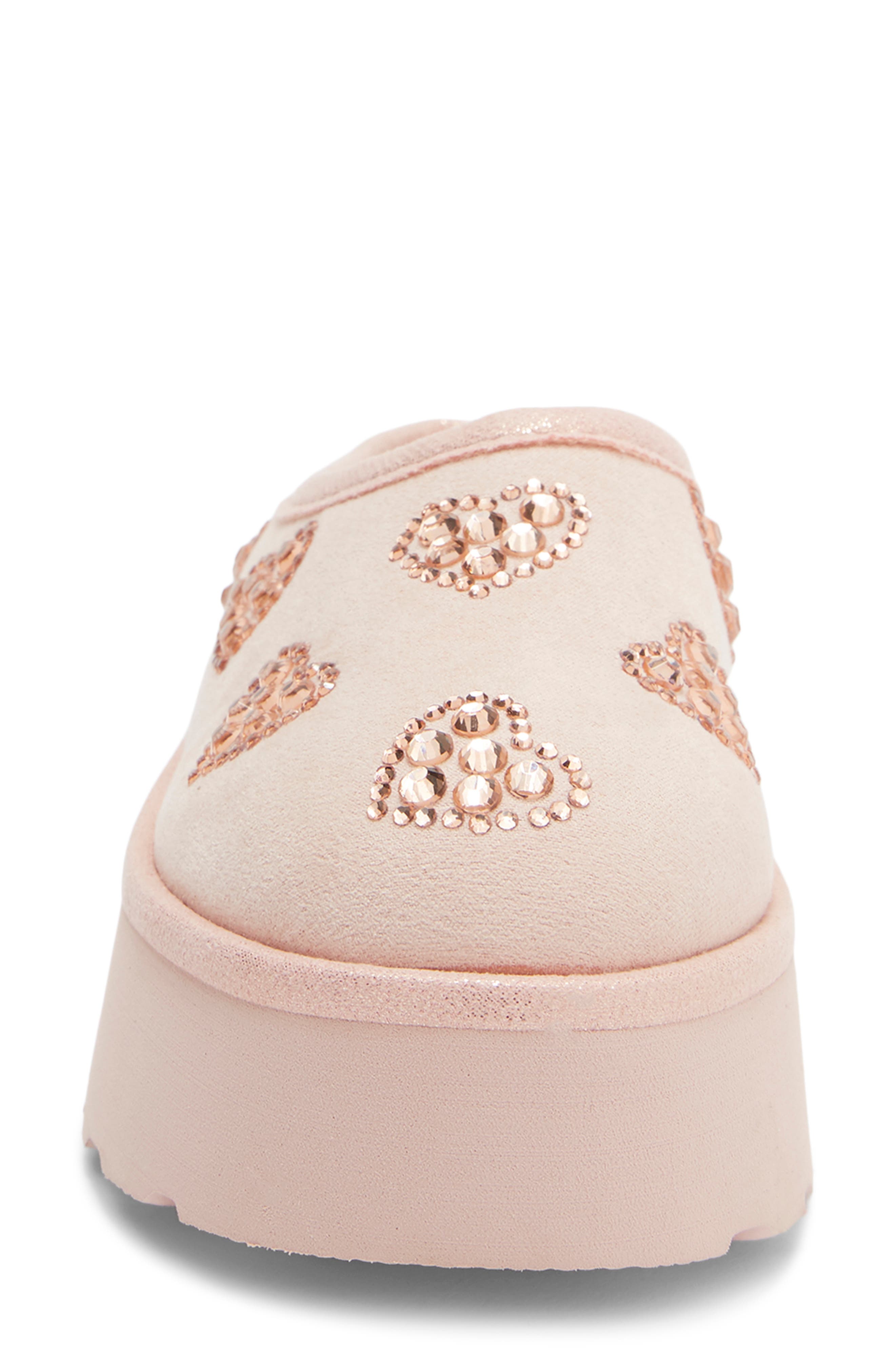 Kids' Ellaine Heart Platform Slipper, Alternate, color, PINK LIGHT