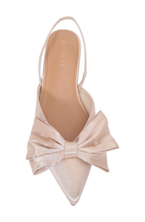 BERNESS BERNESS CLAUDIA BOW SLINGBACK FLAT