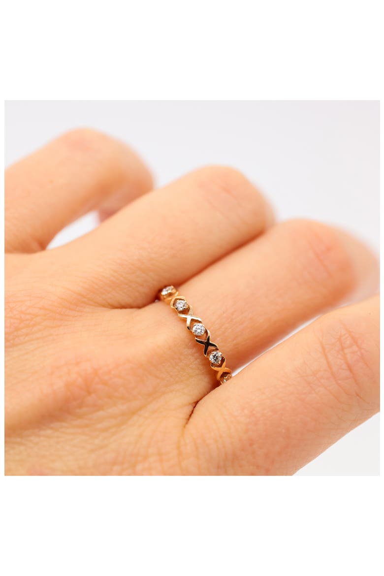 Ayla Diamond Band Ring, Alternate, color, 18K ROSE GOLD