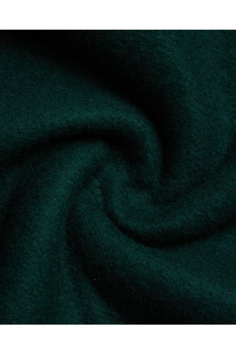 Men Fleece Crew, Alternate, color, Forest Green