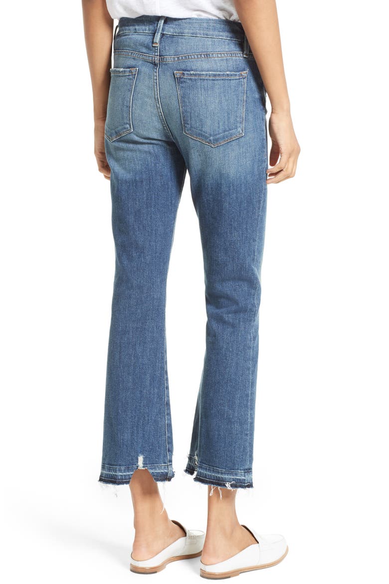 Released Hem Le Crop Mini Boot Jeans, Alternate, color, ROBERTS