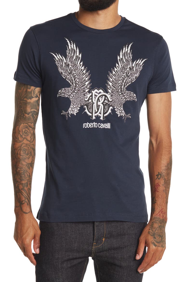 Graphic T-Shirt, Main, color, NAVY