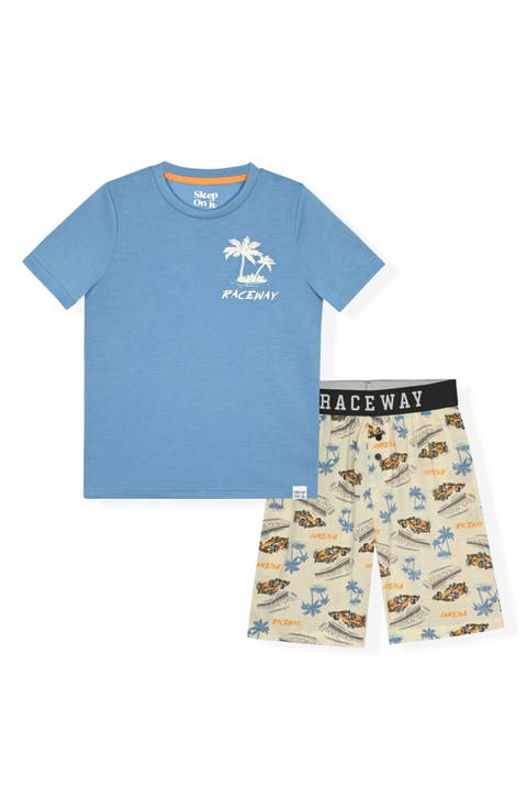 Kids' Raceway Two-Piece Pajamas (Big Kid)