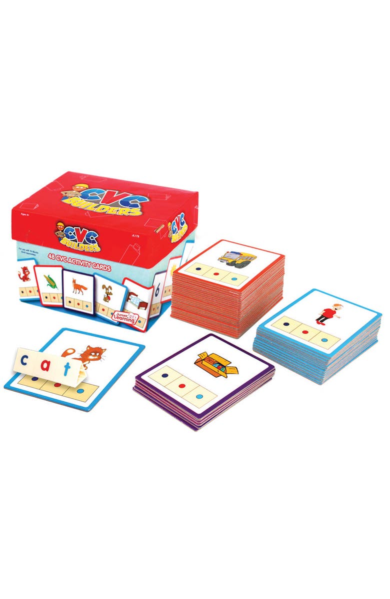 Junior Learning Builders Activity Cards, Alternate, color, Multicolored