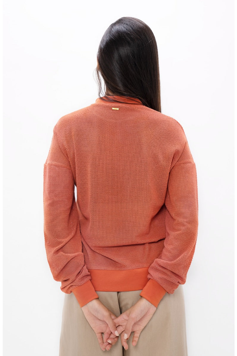 Philly Cosy Sweater, Alternate, color, Clay