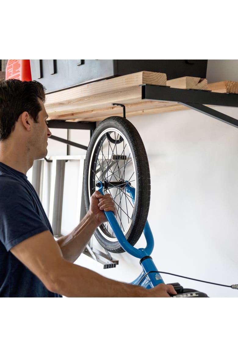 DIY Wall Shelf Brackets | Heavy Duty Garage Wall Shelf, Alternate, color, 2' x 8'