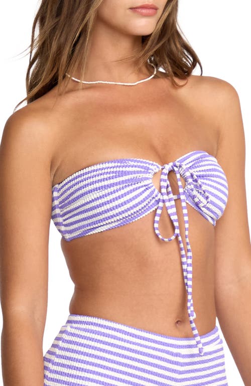 Billabong Josie Summer Hi Drew Multifit Bikini Top In Purple