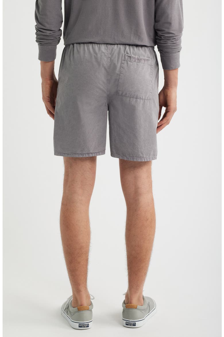 Air Organic Cotton Drawstring Shorts, Alternate, color, SILVER