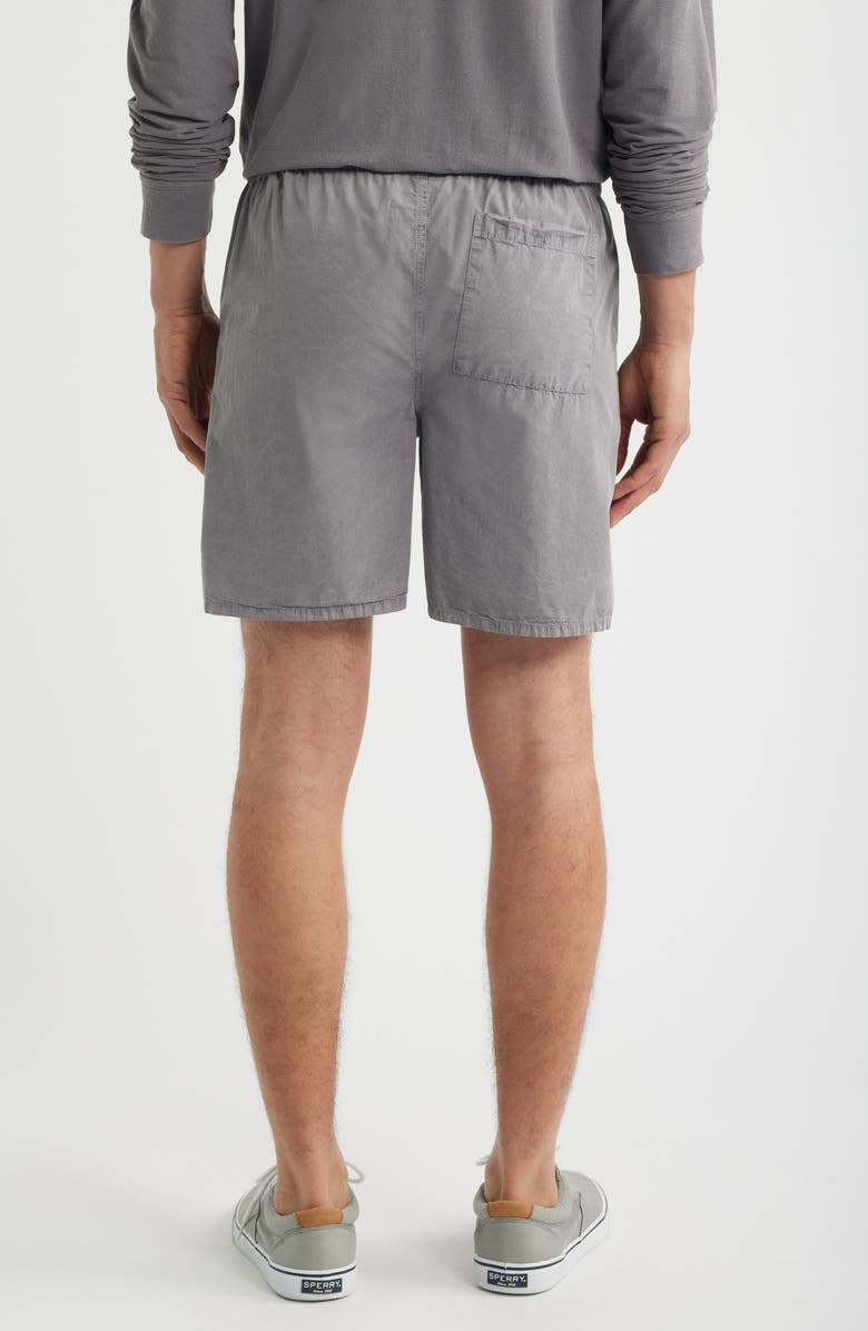 ALEX CRANE Air Organic Cotton Drawstring Shorts, Alternate, color, Silver