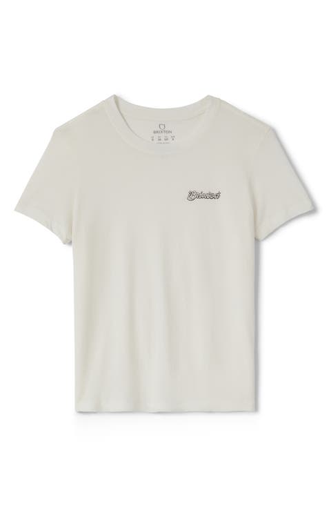 Pinned Slim Fit Crewneck T-Shirt
