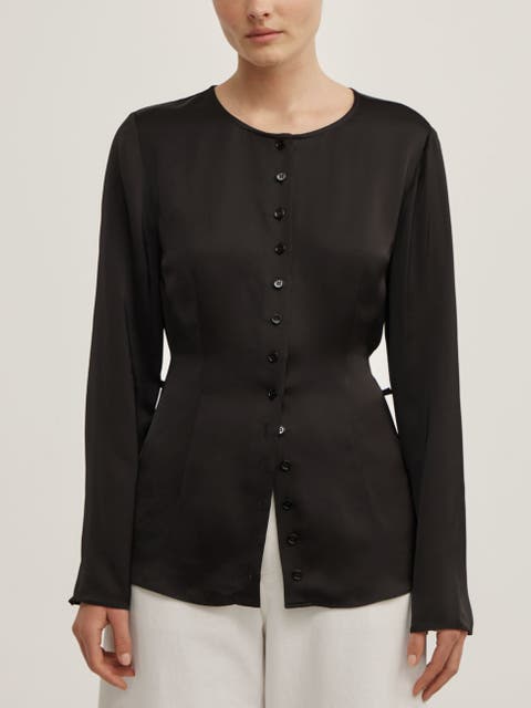 Button Through Top