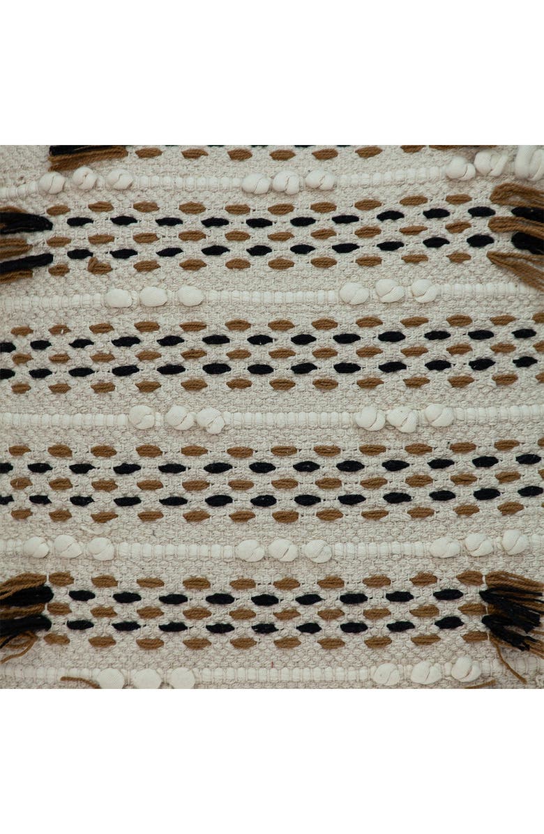 PARKLAND COLLECTION Jace Transitional Beige Throw Pillow, Alternate, color, Beige