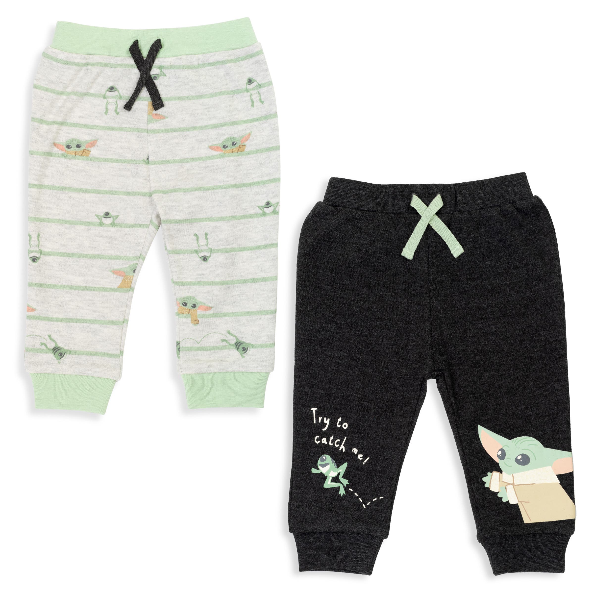 Grogu Charcoal Green