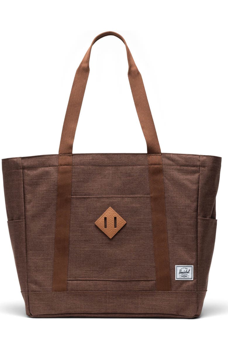 Herschel Supply Co. Heritage Tote, Main, color, Potting Soil Crosshatch