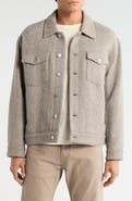 FRAME Tweed Trucker Jacket