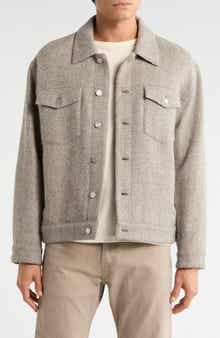 Tweed Trucker Jacket