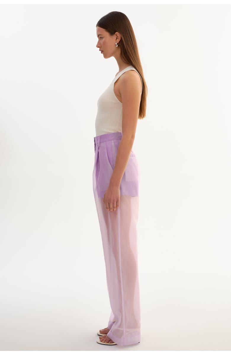 LAMARQUE Aloma | Sheer Pants, Alternate, color, Lilac