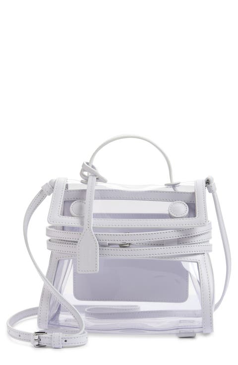 Tie Me Transparent Handbag