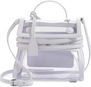 Moschino Tie Me Transparent Handbag