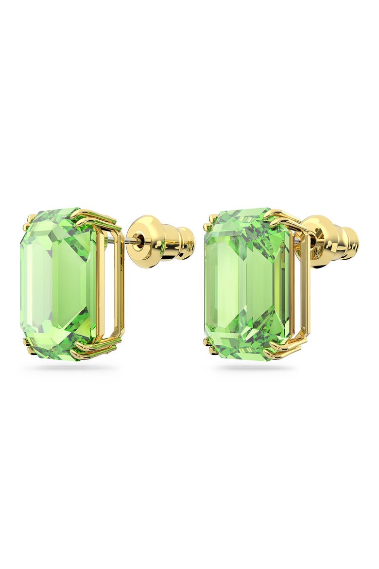 Millenia Stud Earrings, Alternate, color, PERIDOT