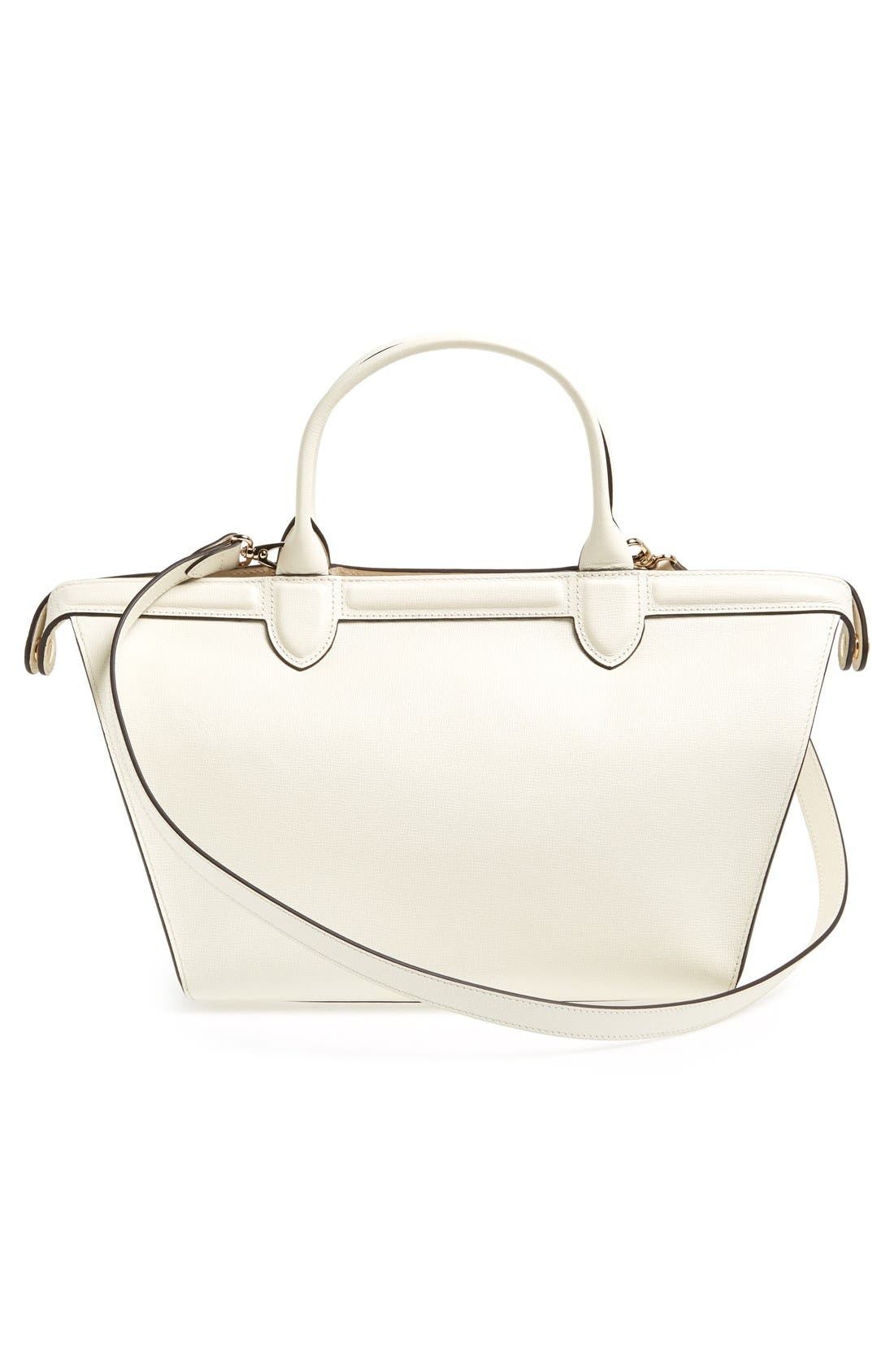 Longchamp Le Pliage Heritage Leather Satchel, Alternate, color, 