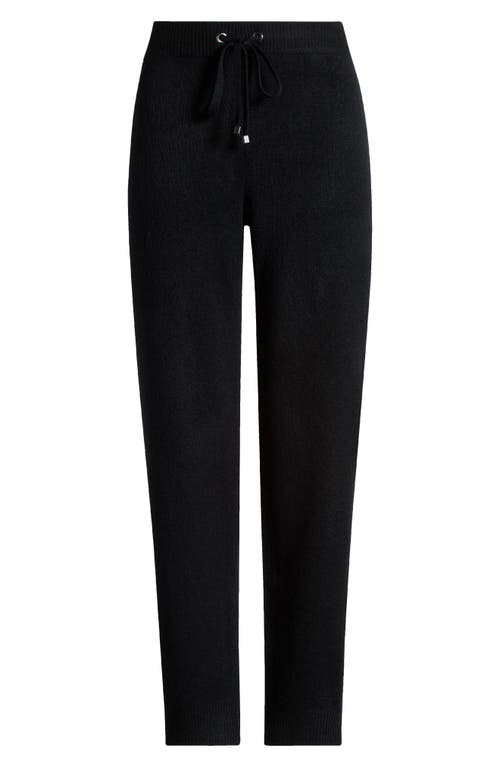 Vince Camuto Knit Joggers In Rich Black