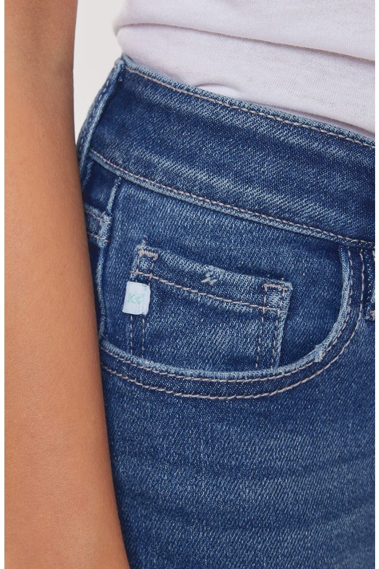 Junnie High Rise Ankle Skinny Jeans, Alternate, color, Dark Wash
