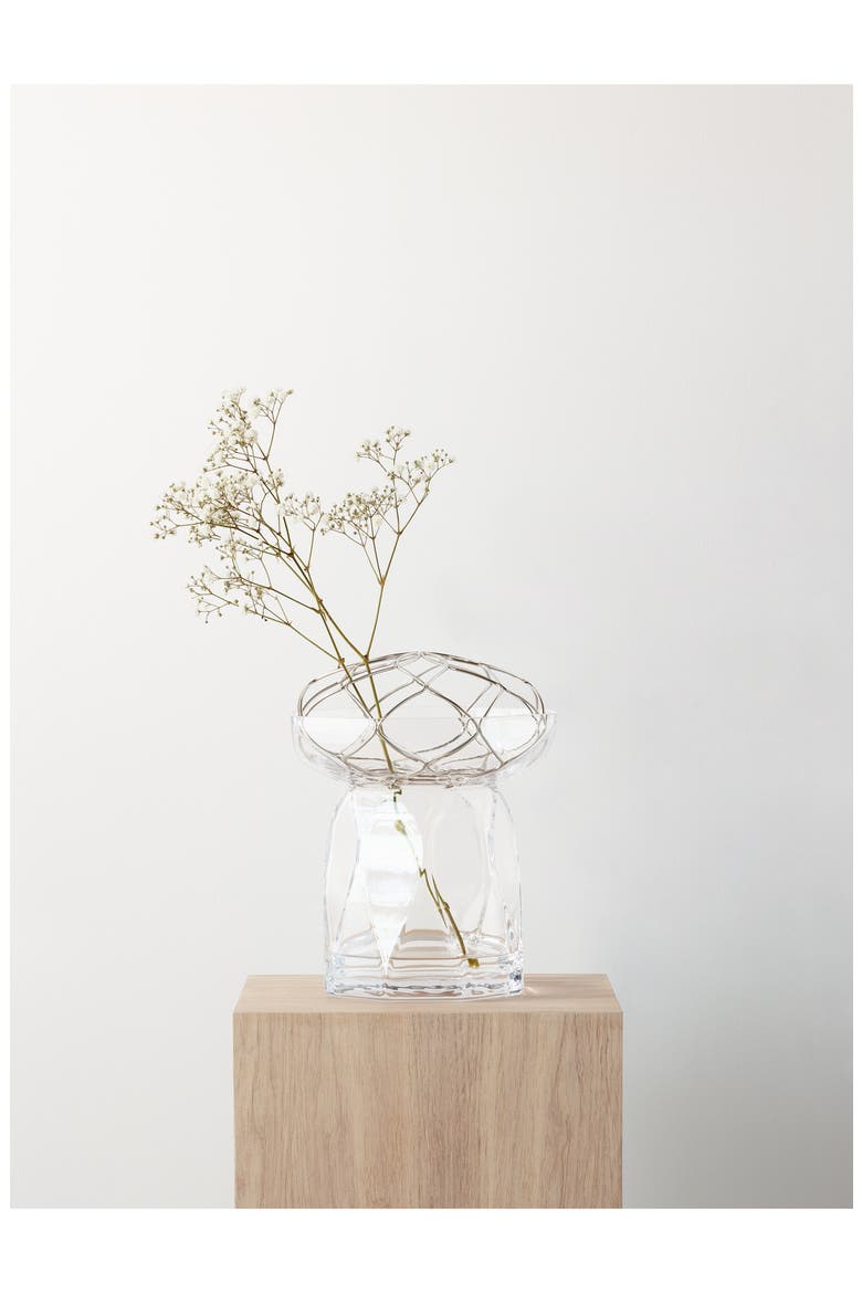 Bloom High Vase, Alternate, color, CLEAR