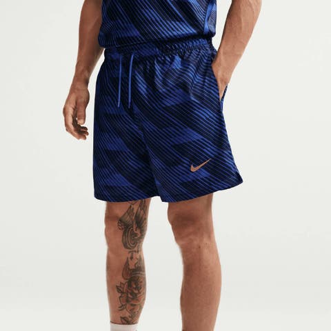 Men's Nike Royal France National Team 2026 Club Flow Shorts