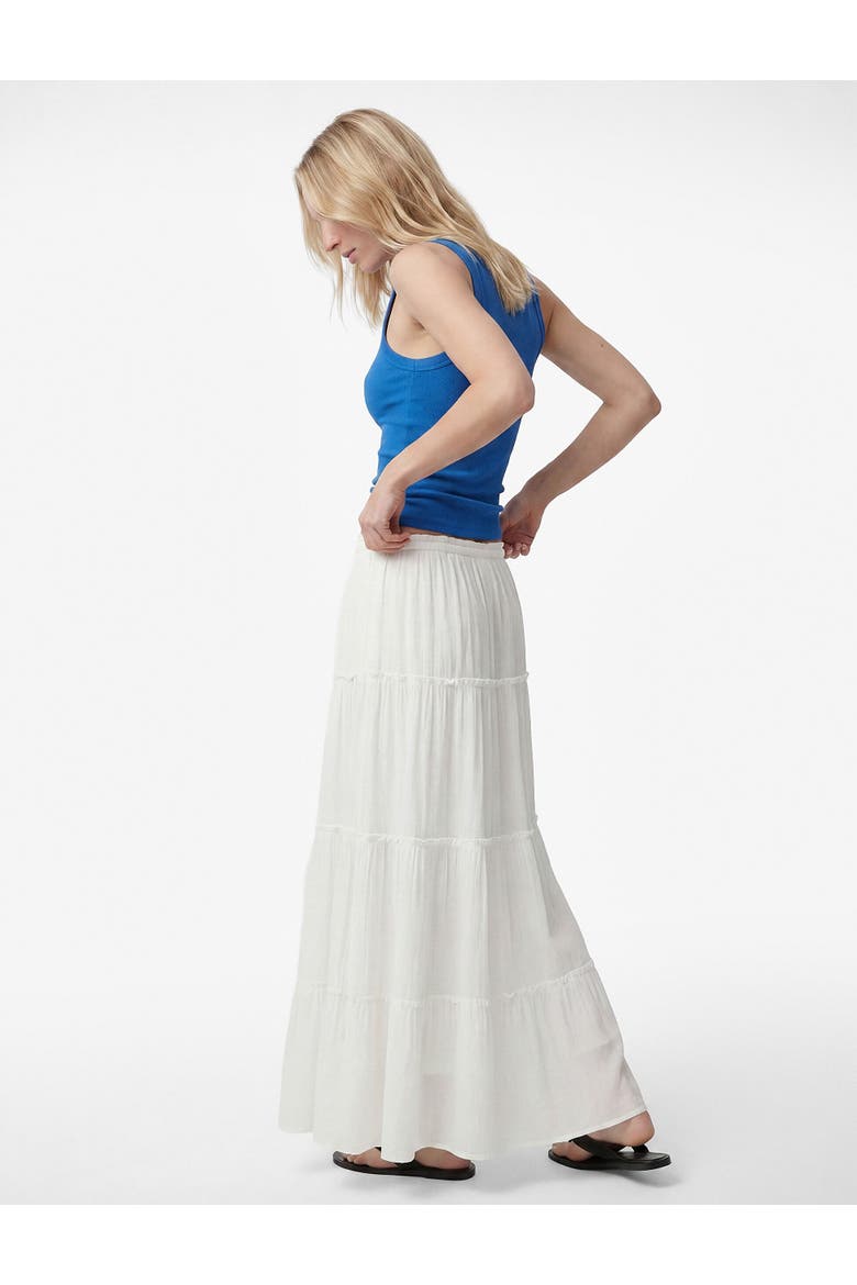 Scoop Neck Ribbed Cotton Tank Top, Alternate, color, BLUE