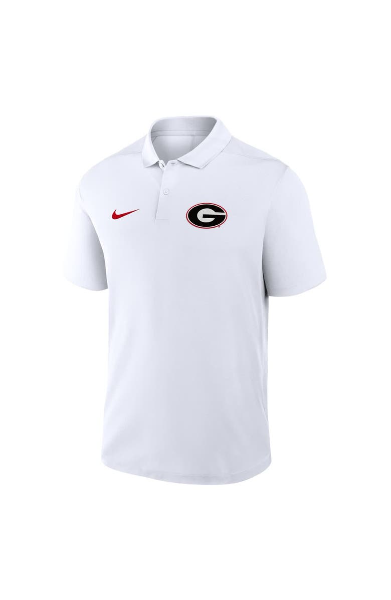 Nike Men's Nike White Georgia Bulldogs Primetime Victory Primary Logo Performance Polo, Alternate, color, White