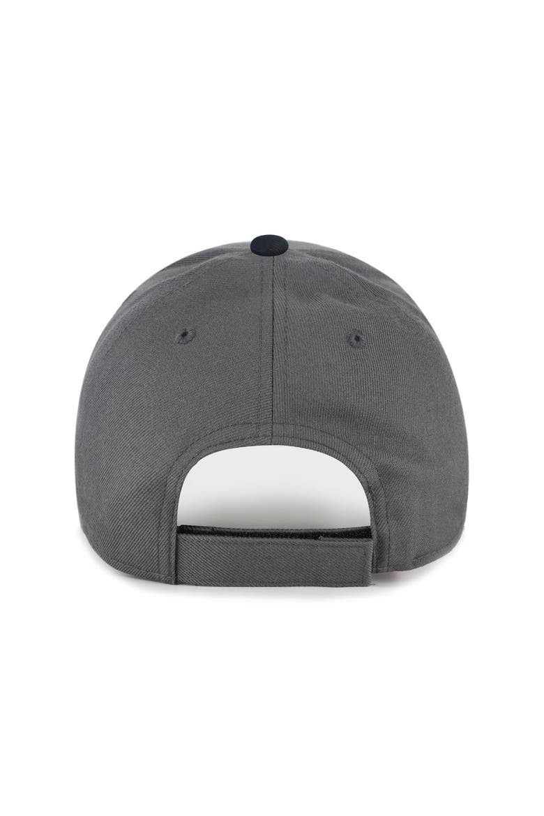 Men's '47 Charcoal New Orleans Saints Split Block MVP Adjustable Hat, Alternate, color, Charcoal