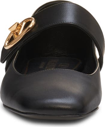 ■VALENTINO■ V Logo Locker Mary Jane Ballerina Flat Shoes B Valentino Garavani VLogo Locker Mary Jane Ballerina Flats