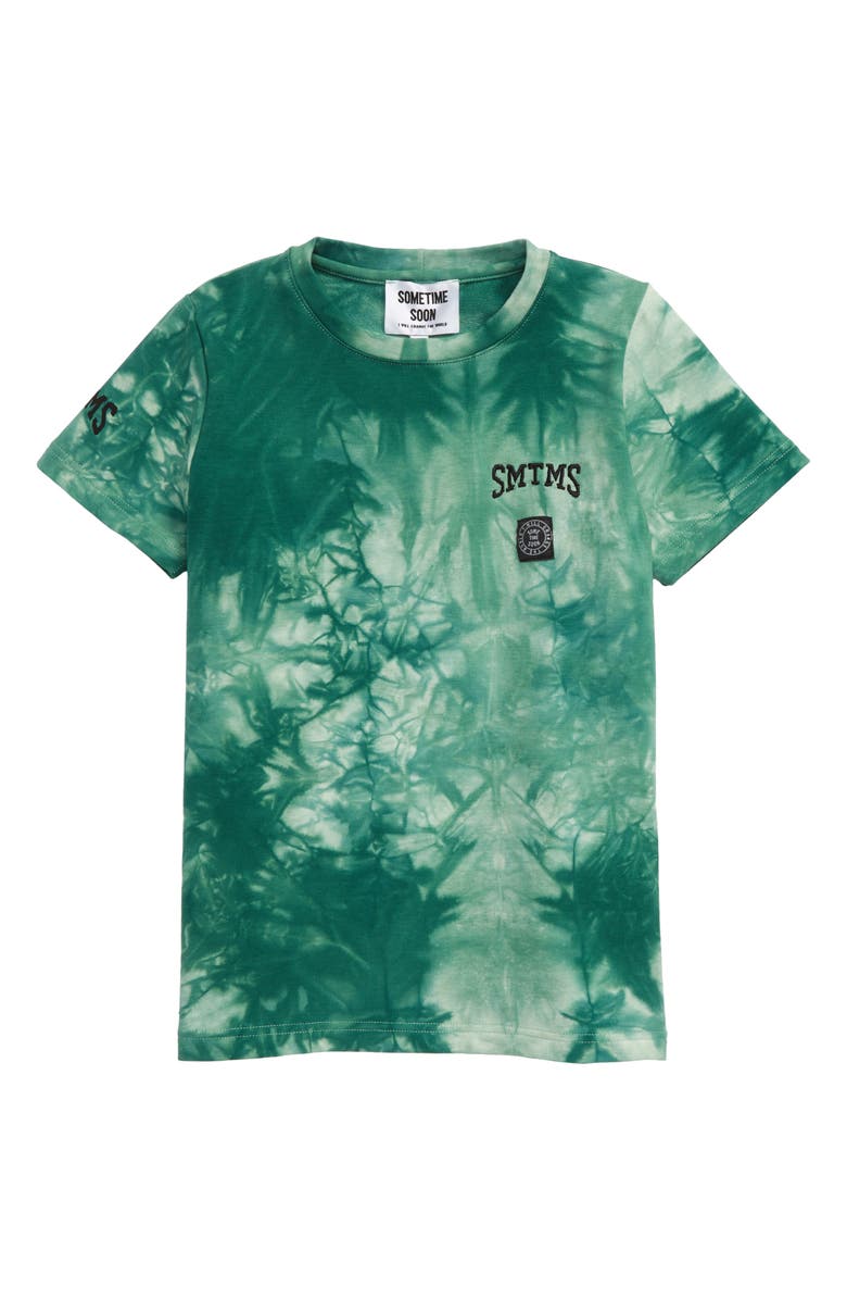 Sometime Soon Laguna Tie Dye Organic Cotton T-Shirt, Main, color,