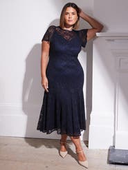 Live Unlimited Lace Midaxi Dress