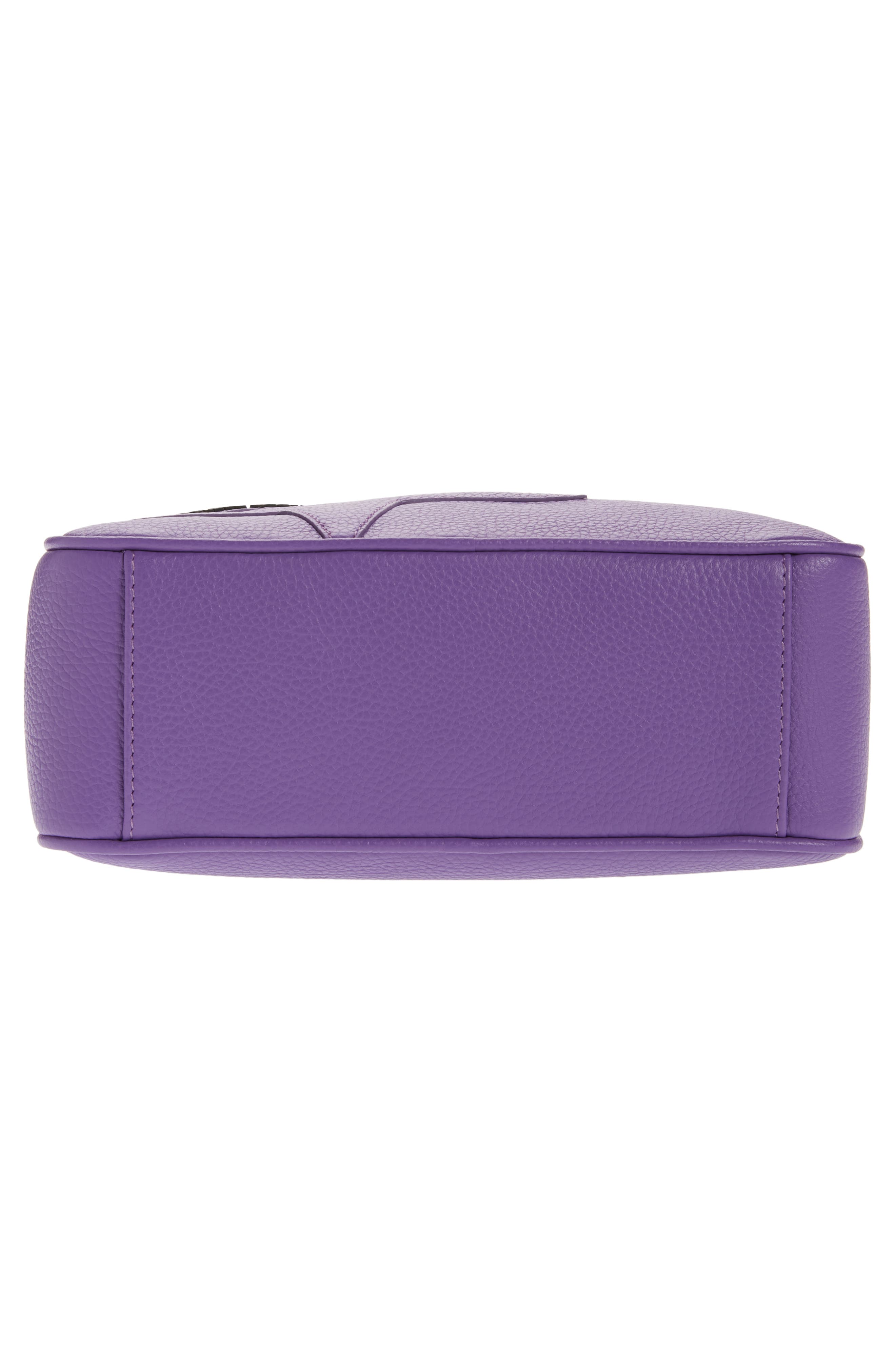 Golden Goose Star Leather Crossbody Camera Bag, Alternate, color, 